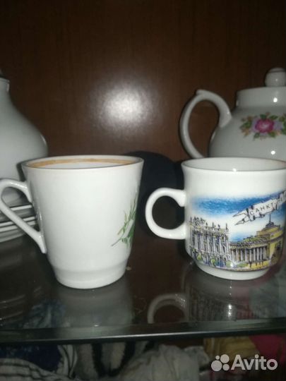 2 маленькие чашки