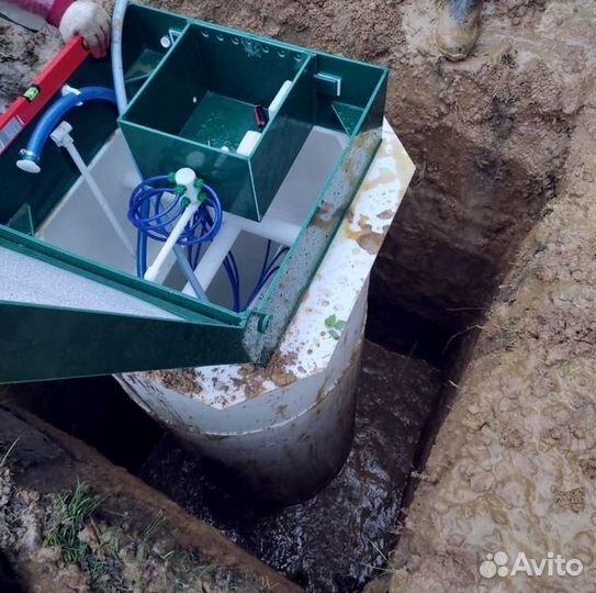 Септик для дома и дачи. Установка под ключ
