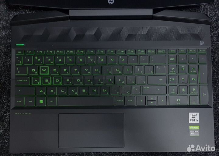 HP 15.6 (i5-10300H, 16GB, SSD512, GTX 1660 Ti 6GB)