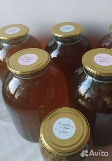 Мед 2023 акация, липа, разнотравие