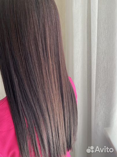 Кератиновое выпрямление