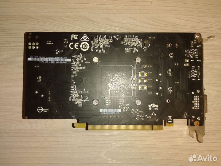 Продам MSI Nvidia GeForce GTX 1050 ti