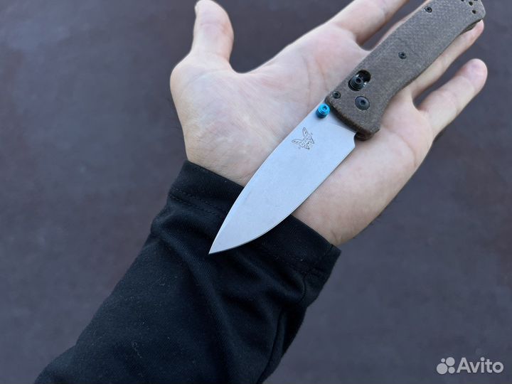 Нож benchmade bugout micarta