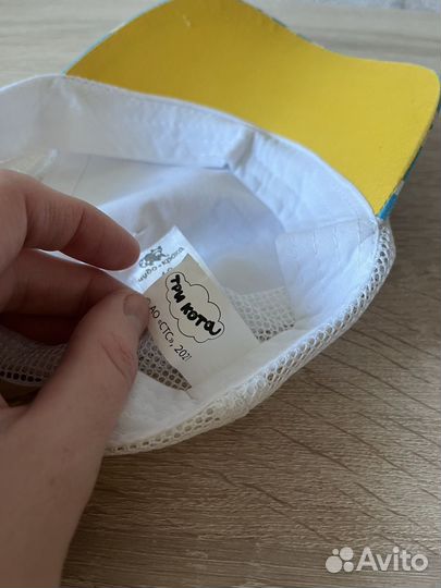 Кепка бейсболка детская три кота