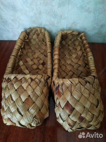 Лапти лыковые
