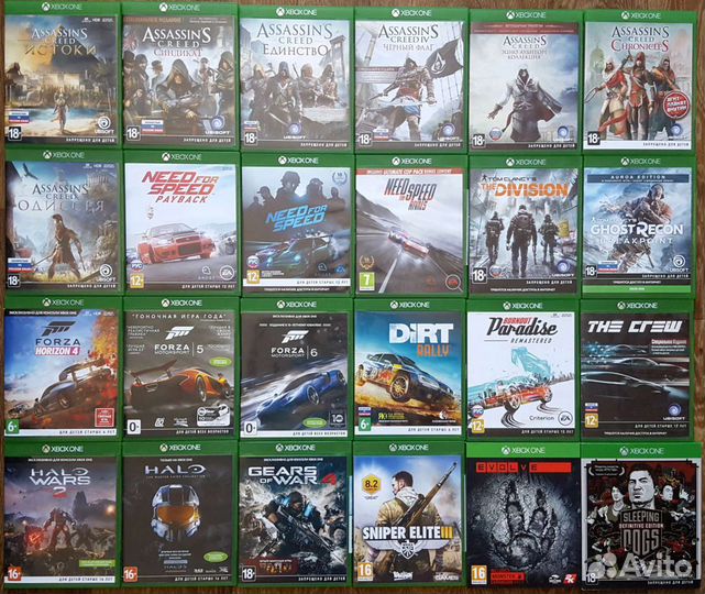 Xbox one Игры