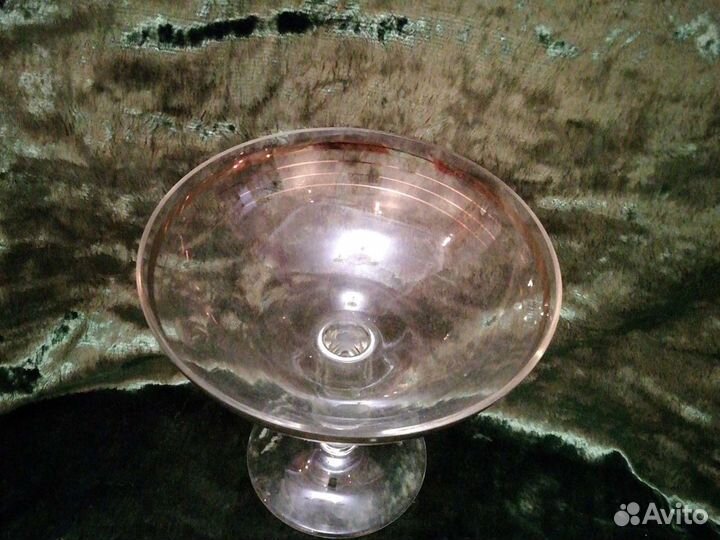 Ваза конфетница стекло. СССР