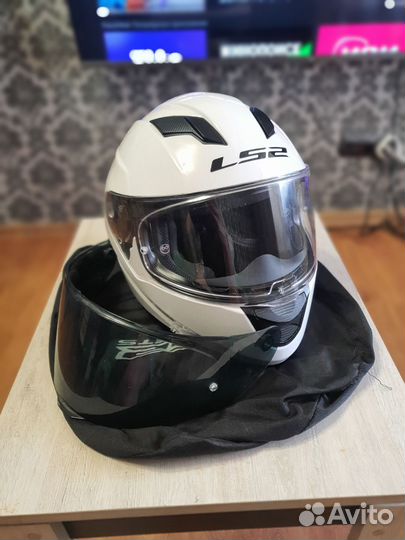 Шлем LS2 FF320 stream EVO Gloss White L