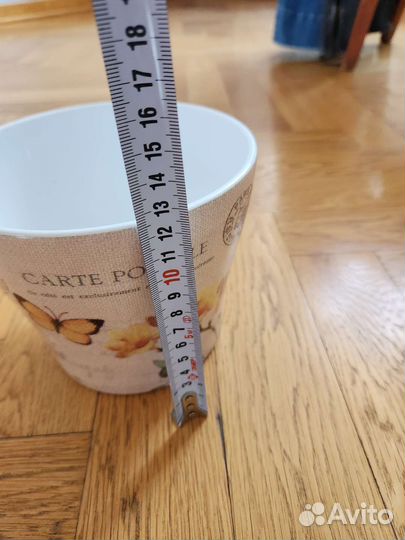 Кашпо керамическое