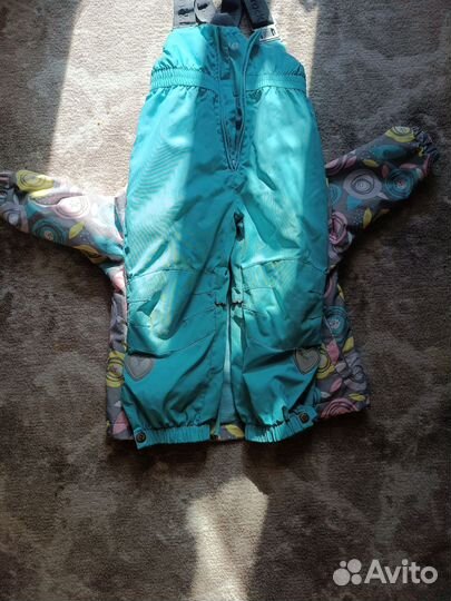 Зимний комбинезон crockid 92 98 для девочки