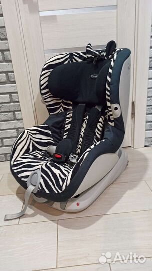 Автокресло (9-18)britax roemer trifix Smart Zebra