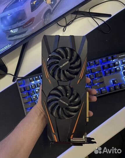8gb Видеокарта Gigabyte GeForce GTX 1070 WF OC