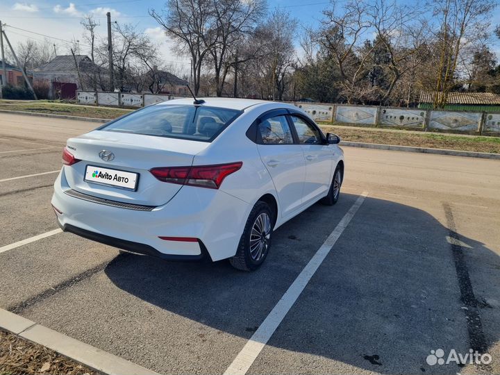 Hyundai Solaris 1.4 AT, 2018, 78 678 км