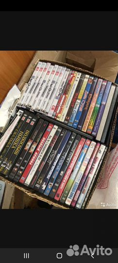 DVD - диски и видеокассеты