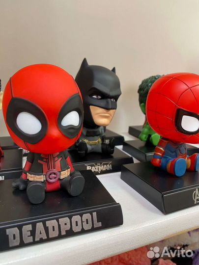 Фигурки Супергероев в машину или на рабочий стол