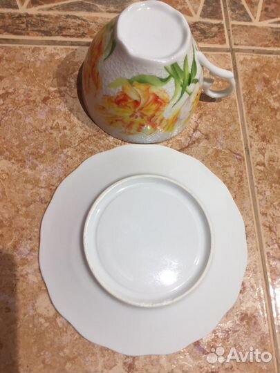 Чайный набор фарфоровый