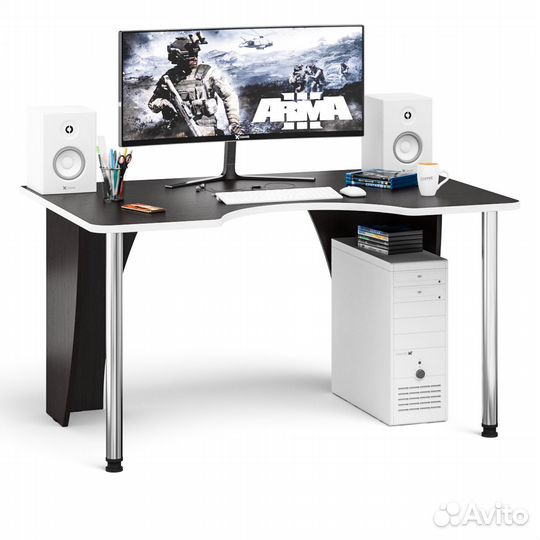 Игровой компьютерный стол С-мд-ск2-1400-900 цвет в