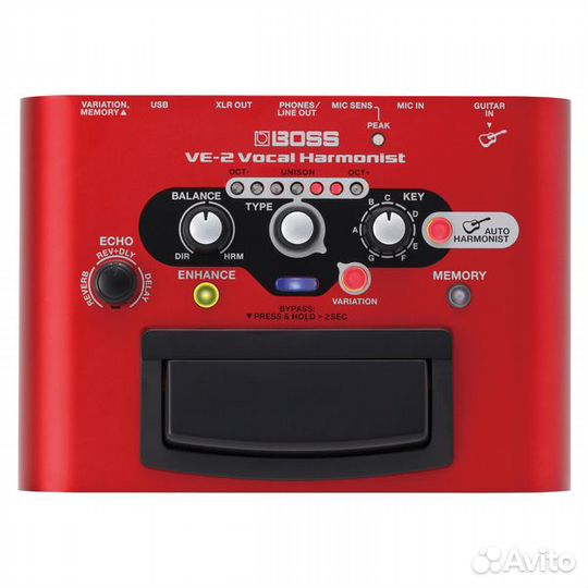 Вокальный процессор boss VE-2