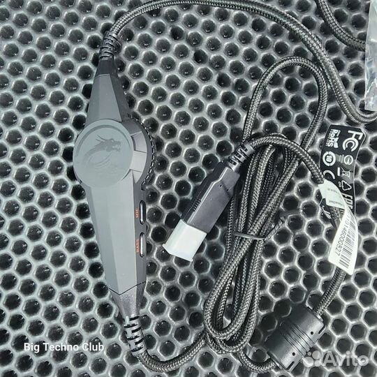 Игровые наушники с микрофоном MSI DS502 7.1