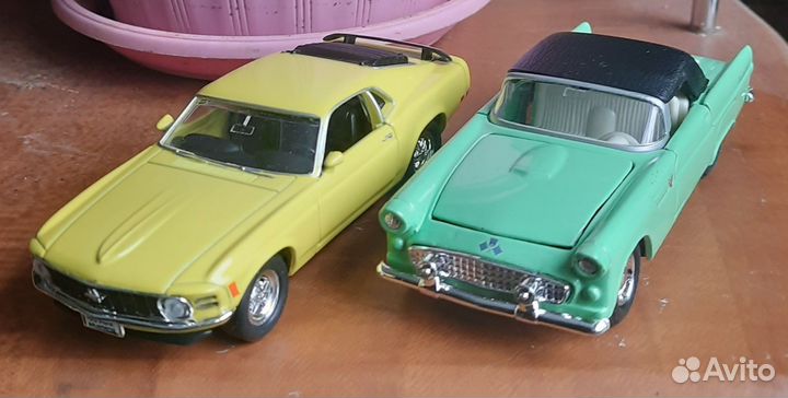 Модели от Welly 1:34 - 1:39