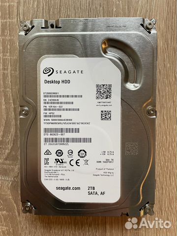 Жесткий диск 2 Тб, HDD 2TB купить в Москве | Электроника | Авито