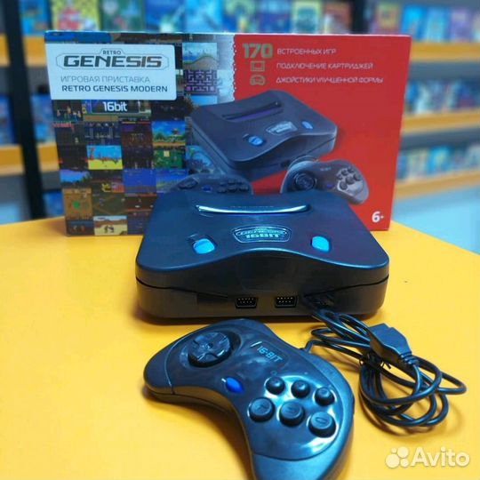 Игровая приставка sega Retro Genesis Modern + 170