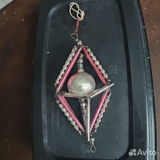 Советские бумажные флажки на елку