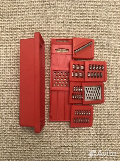 Терка многофункциональная с 6 насадками