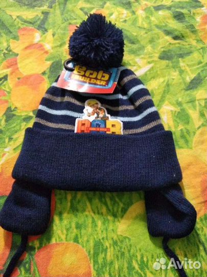 Новая Шапка для мальчика, 0-12 мес