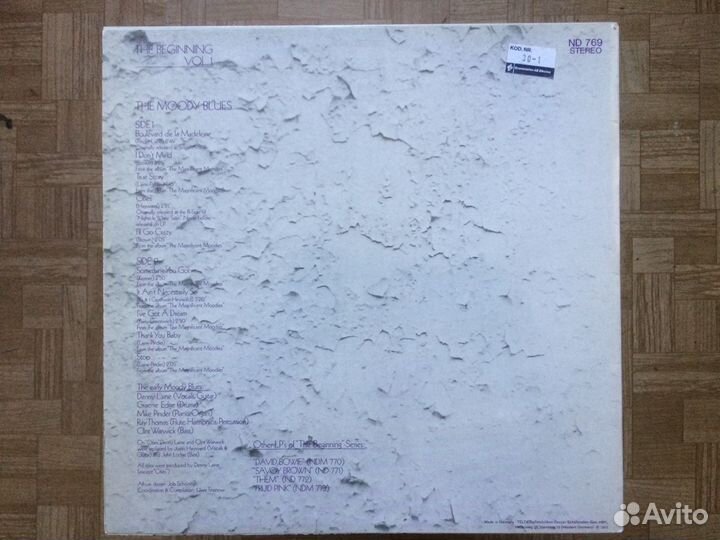 Винил. The Moody Blues