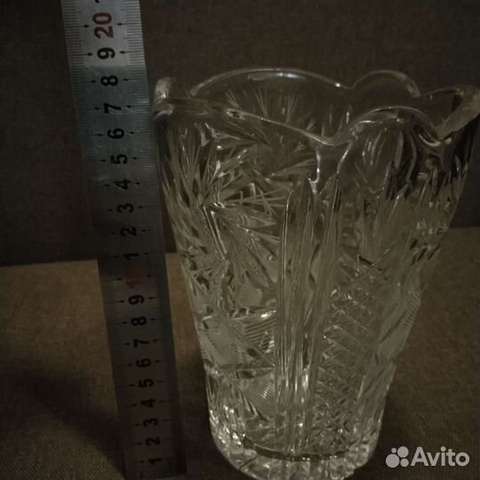 Хрустальная ваза СССР
