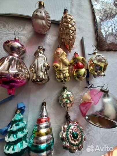 Елочные игрушки СССР