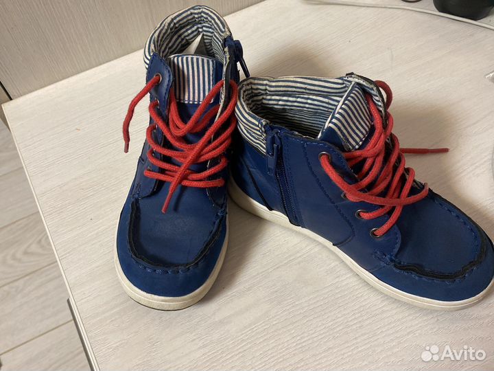 Ботинки демисезонные для мальчика 29 размер