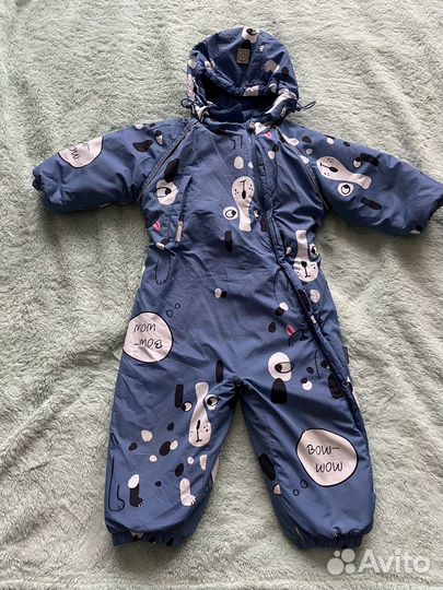 Зимний комбинезон crokid 86 92 для мальчика