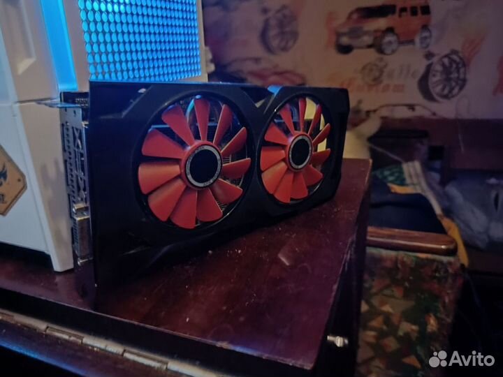 Видеокарта rx570 8gb xfx