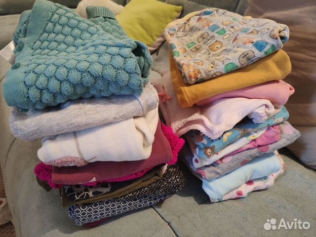 Вещи пакетом на девочку от 74 до 92 размера