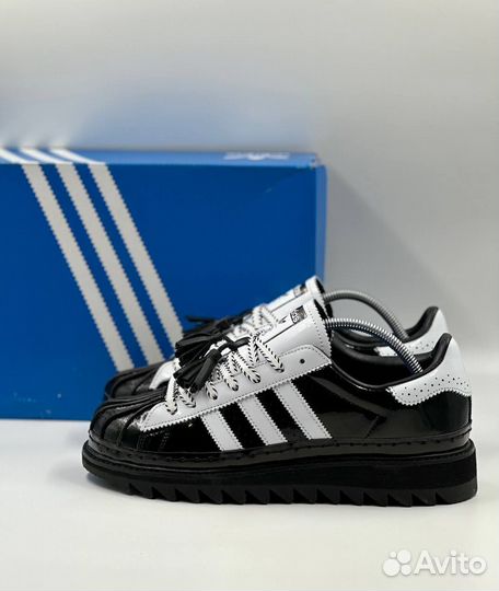 Кроссовки мужские Clot x Adidas Originals Supersta