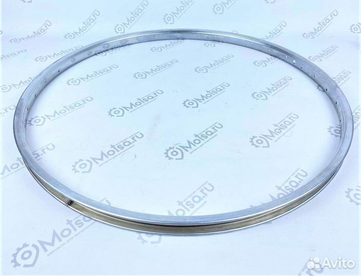 Обод 28 (хром) не спицованный(металл)
