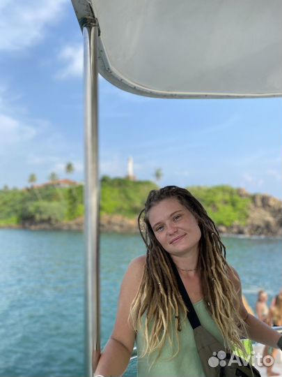 Натуральные дреды заплетение и коррекция