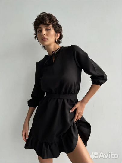 Платье черное вечернее