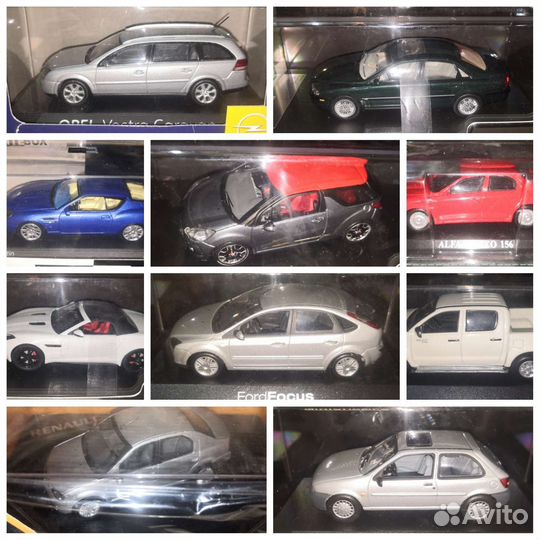 Модели Minichamps, Schuco, IXO и др. 1/43