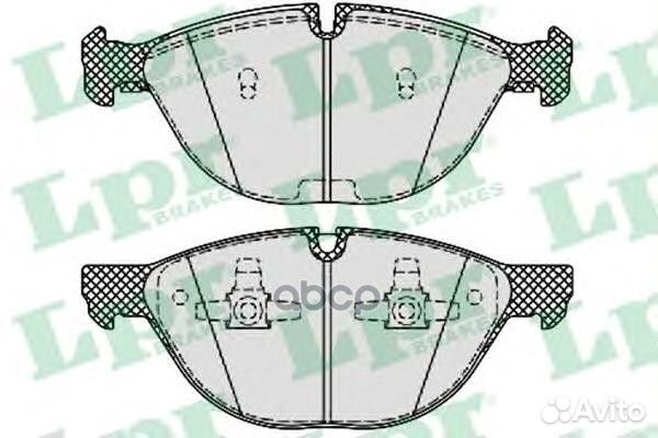 Колодки тормозные BMW X5 E70 07/X6 E71 -08.08