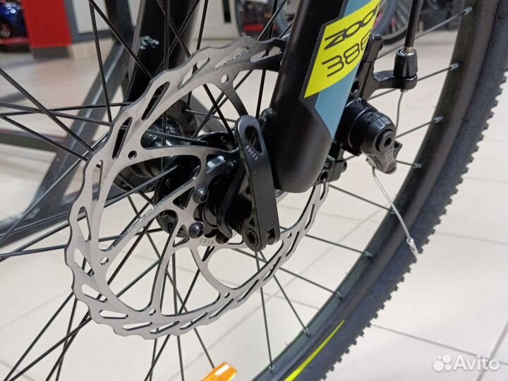 Велосипед 27,5 Stels Focus MD серый желтый