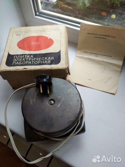 Плитка электрическая лабораторная СССР
