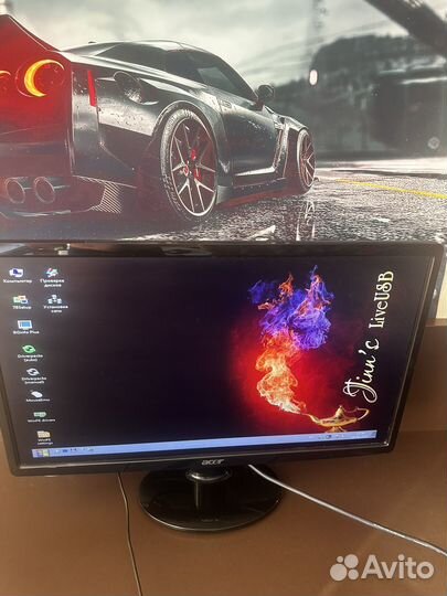 Монитор Acer 22 с hdmi FullHD