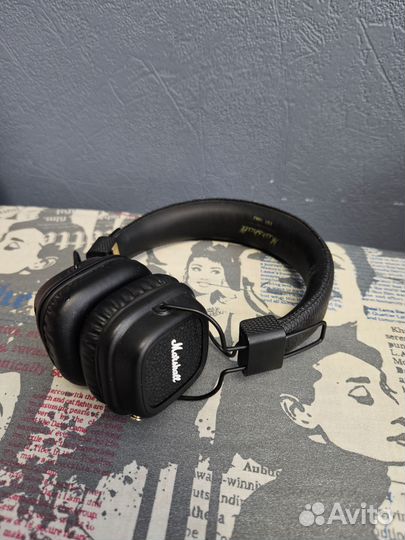 Оригинал marshall Major II Bluetooth Black