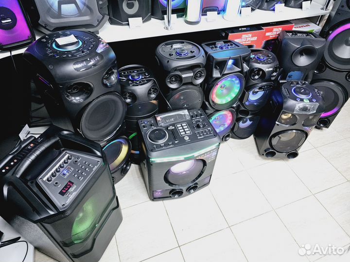 Колонки портативные в ассортименте