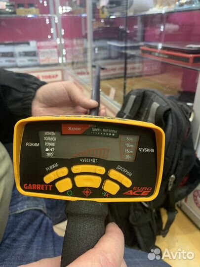 Металлоискатель garrett euro ace 350