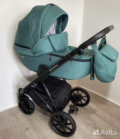 Коляска Riko Basic Montana 2 в 1 2023. Как Новая