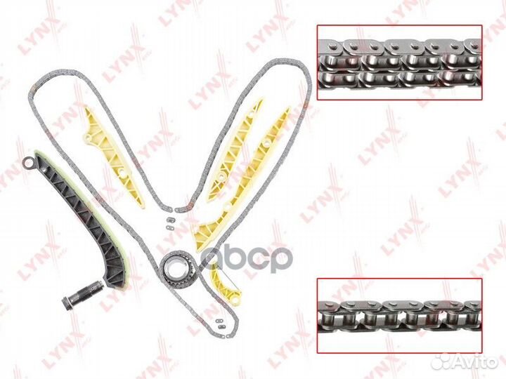 Комплект цепи грм TK0123 lynxauto